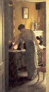 Paxton, William McGregor The Other Room USA oil painting reproduction